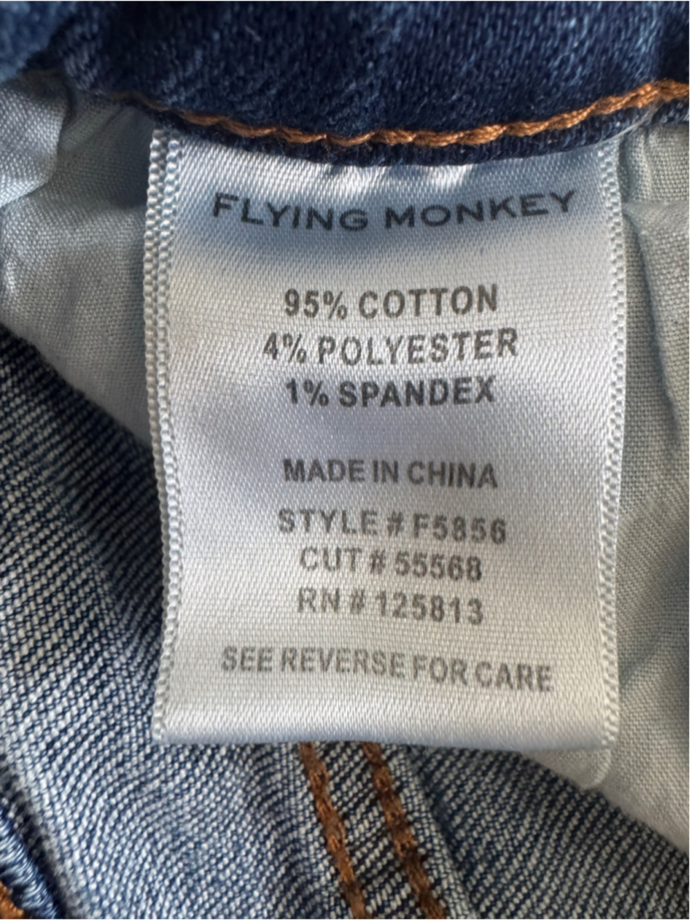 Flying Monkey Joysome Super High Rise Cuffed Baggy Wide Leg Jeans Size 29 EUC - Picture 9 of 12